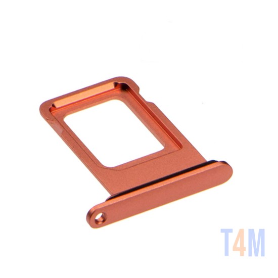  SIM HOLDER OUTSIDE IPHONE XR DUAL CORAL